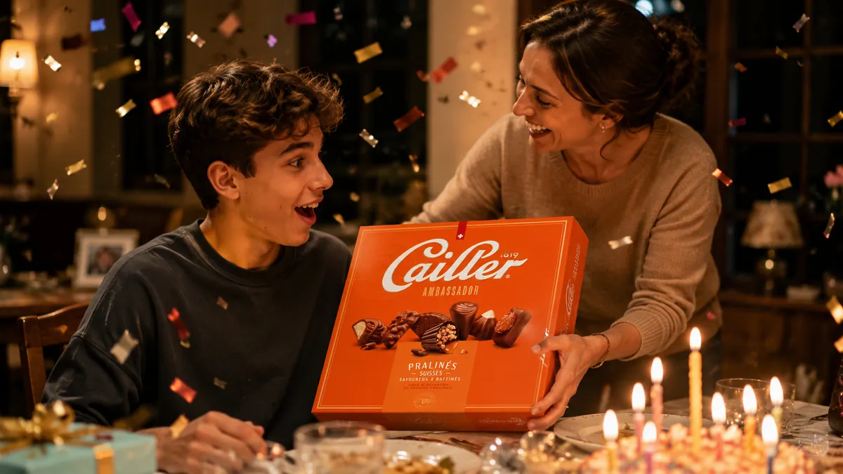 Coffret chocolat pour anniversaire Le Monde du Chocolat